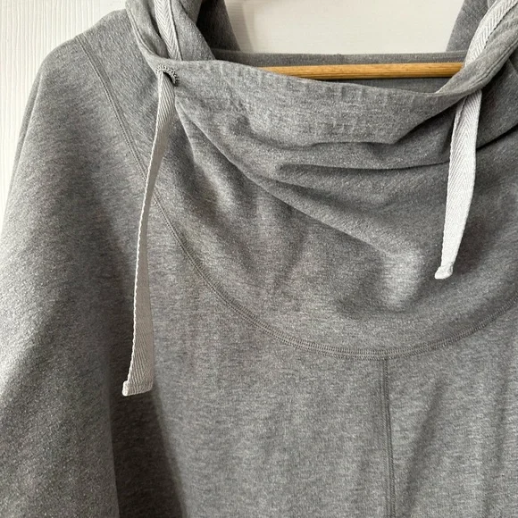Lululemon Athletica Gray Cowl Neck Sweater